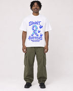 Mockup Boxy Heavyweight Tee White male full-body 04