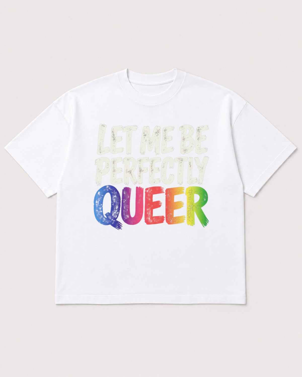 Mockup Boxy Heavyweight Tee White product