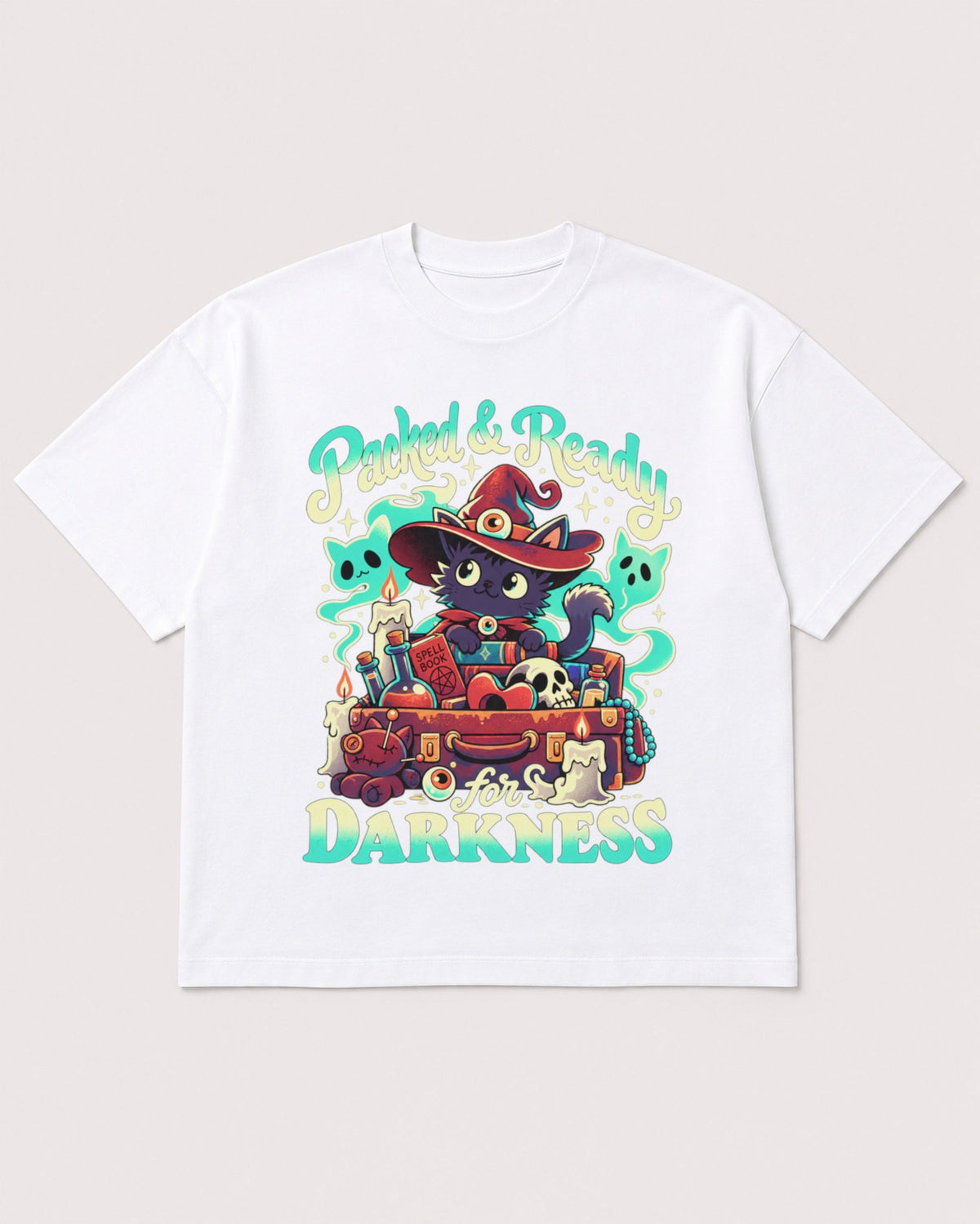 Mockup Boxy Heavyweight Tee White product