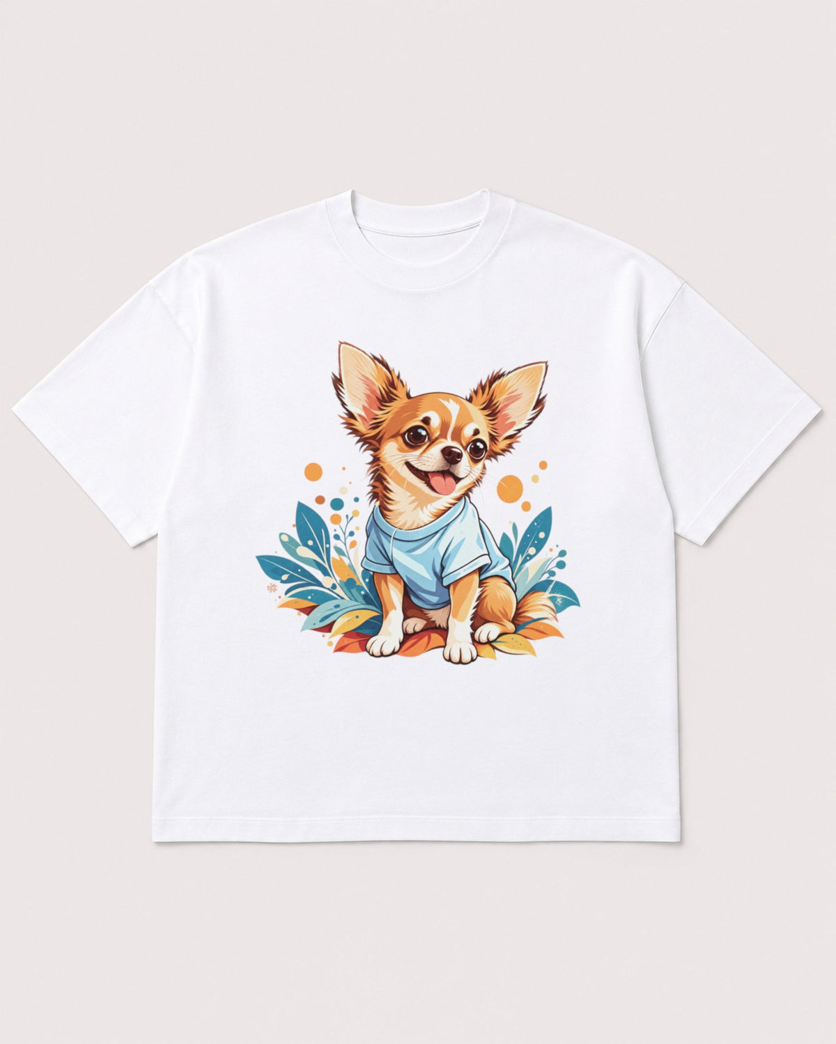 Mockup Boxy Heavyweight Tee White product
