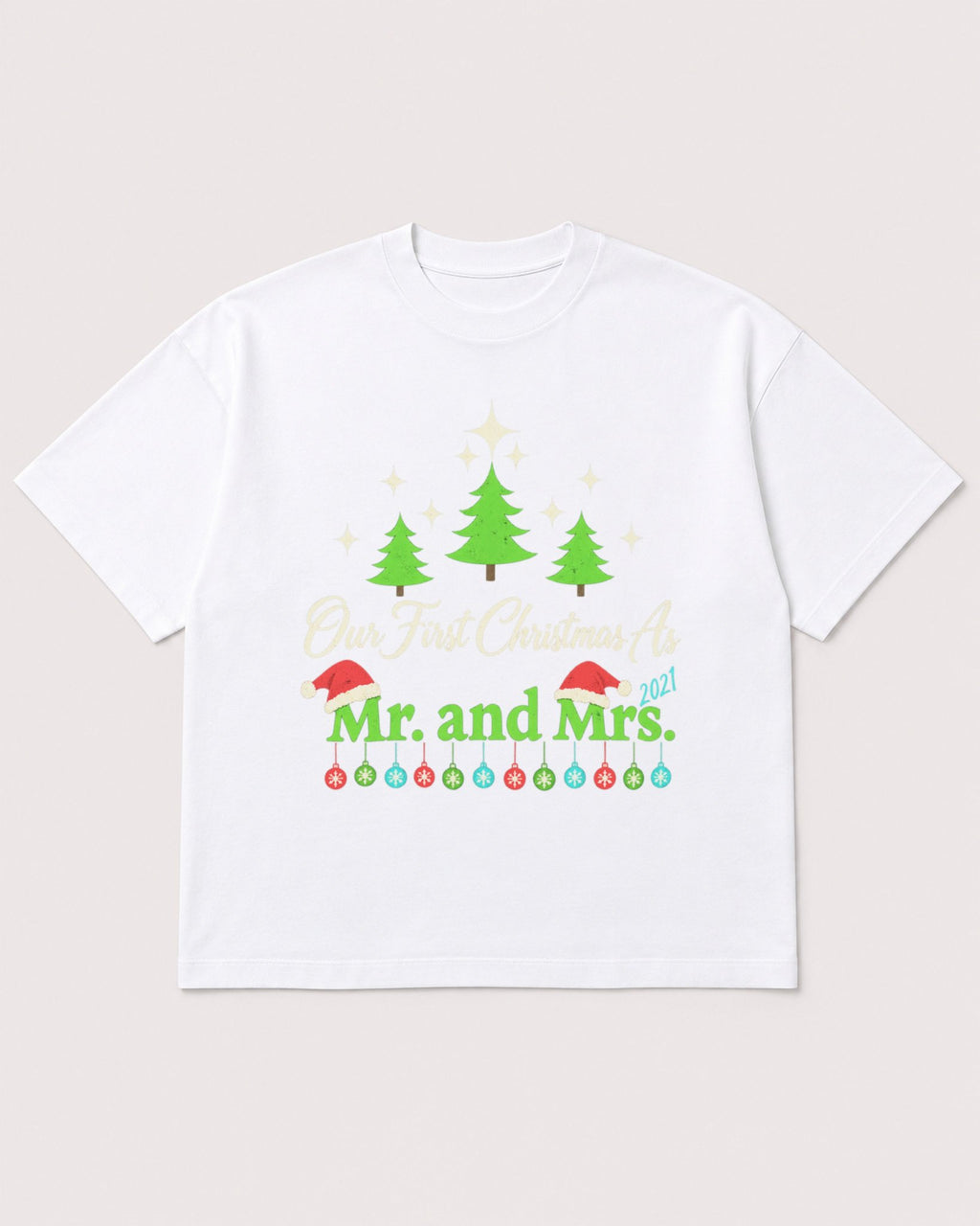 Mockup Boxy Heavyweight Tee White product