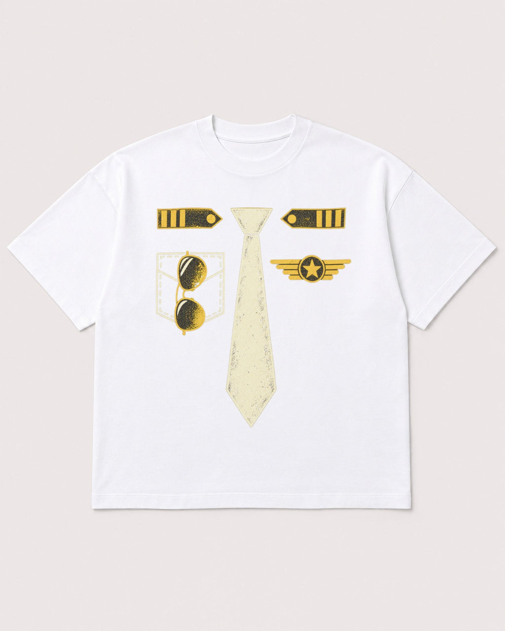 Mockup Boxy Heavyweight Tee White product
