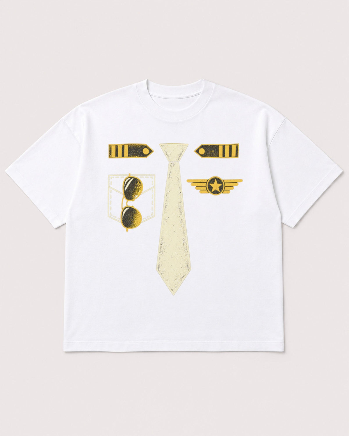 Mockup Boxy Heavyweight Tee White product