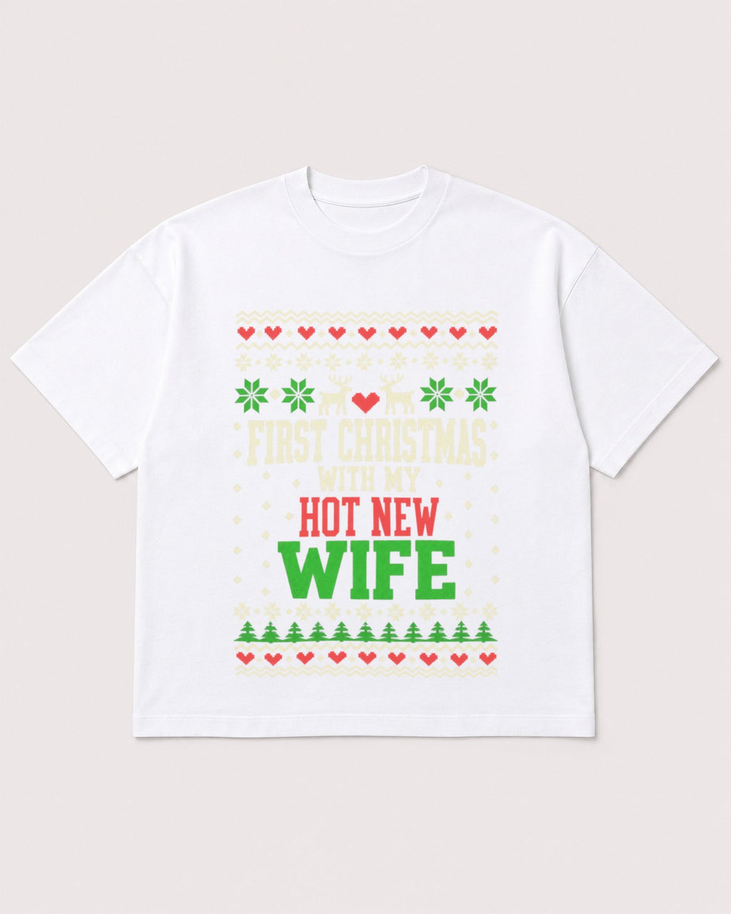 Mockup Boxy Heavyweight Tee White product
