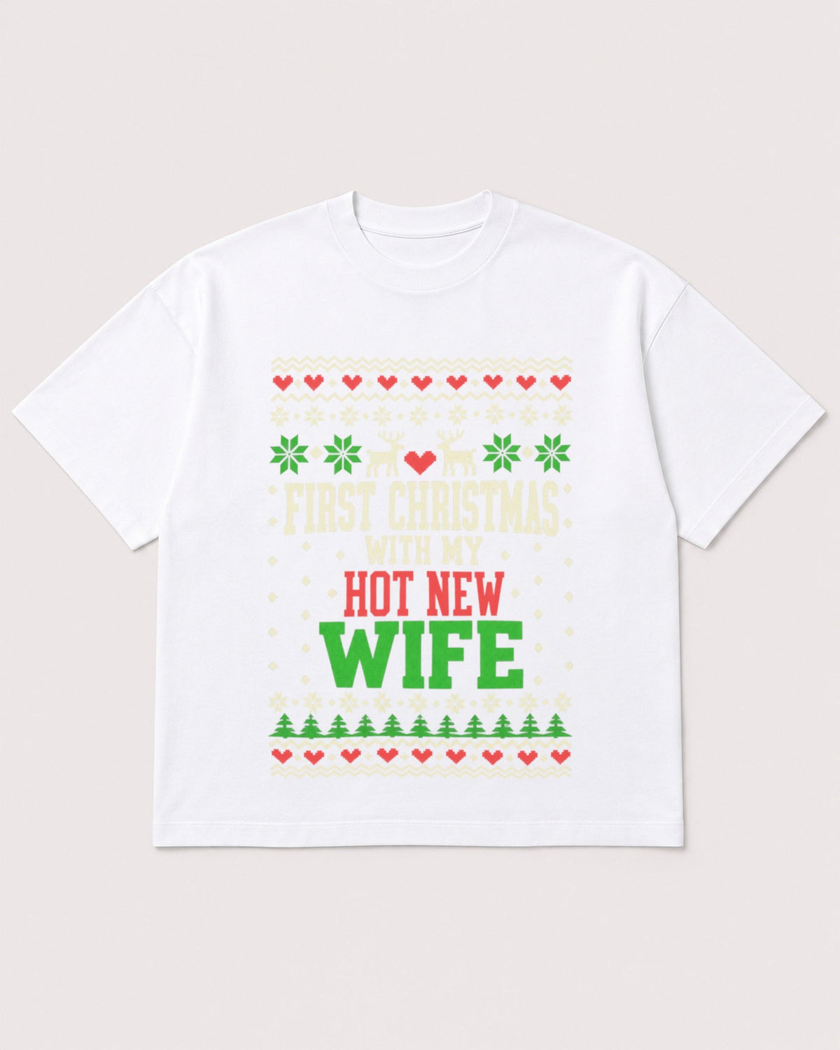 Mockup Boxy Heavyweight Tee White product