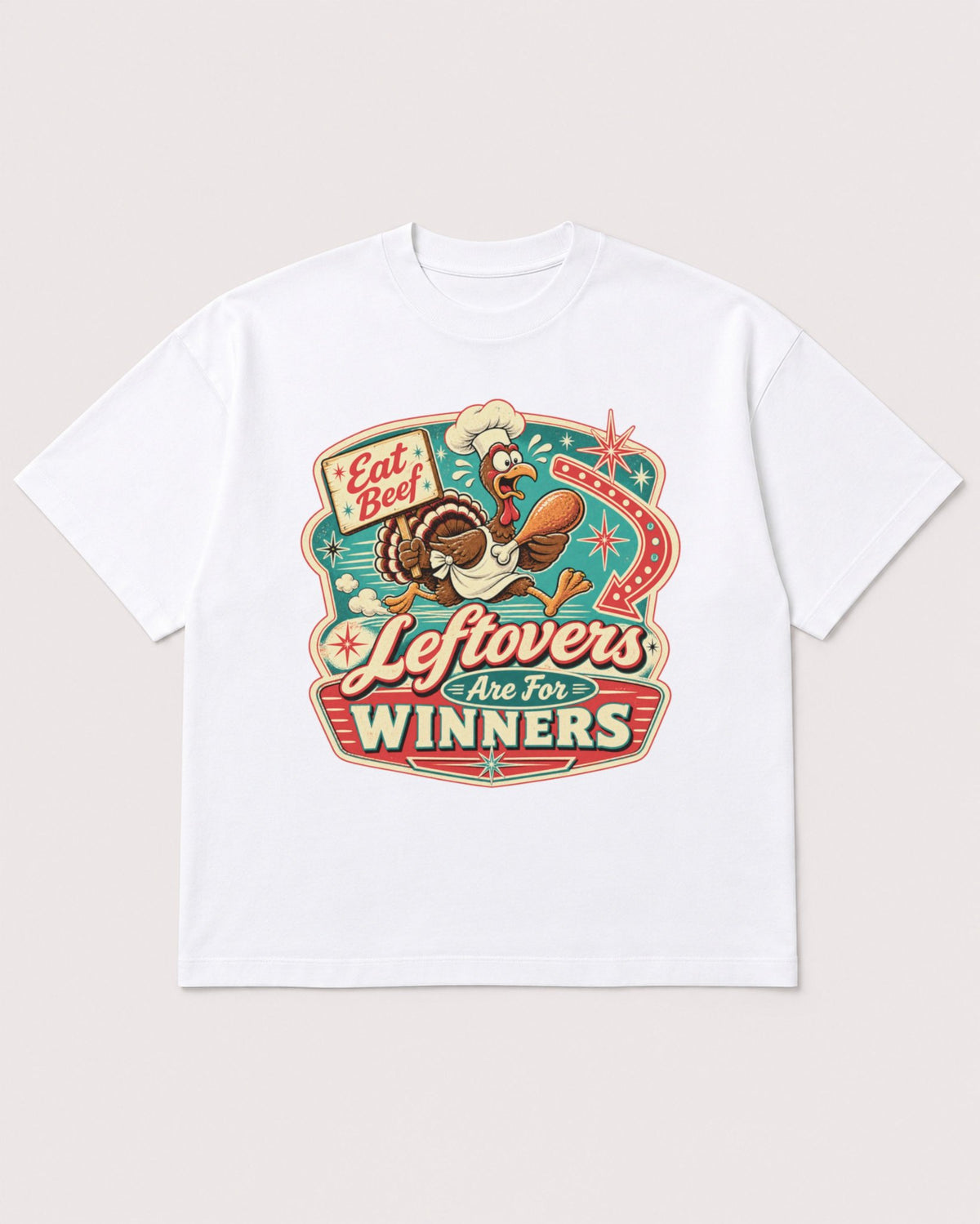 Mockup Boxy Heavyweight Tee White product