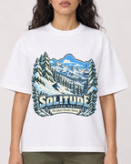 Mockup Boxy Heavyweight Tee White female close-up 07