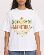 Mockup Boxy Heavyweight Tee White female close-up 06