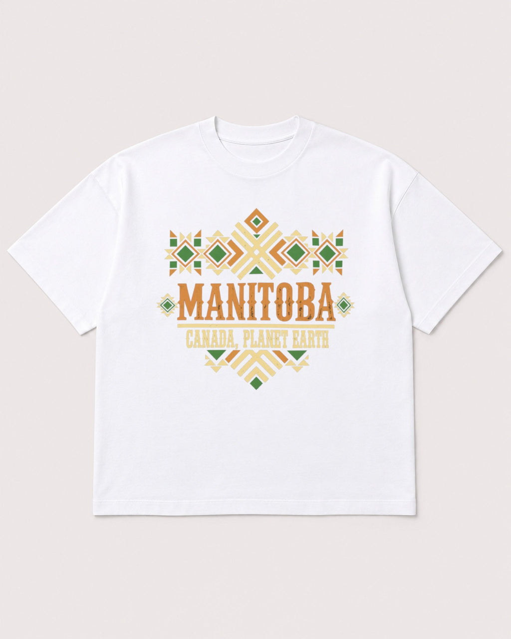 Mockup Boxy Heavyweight Tee White product