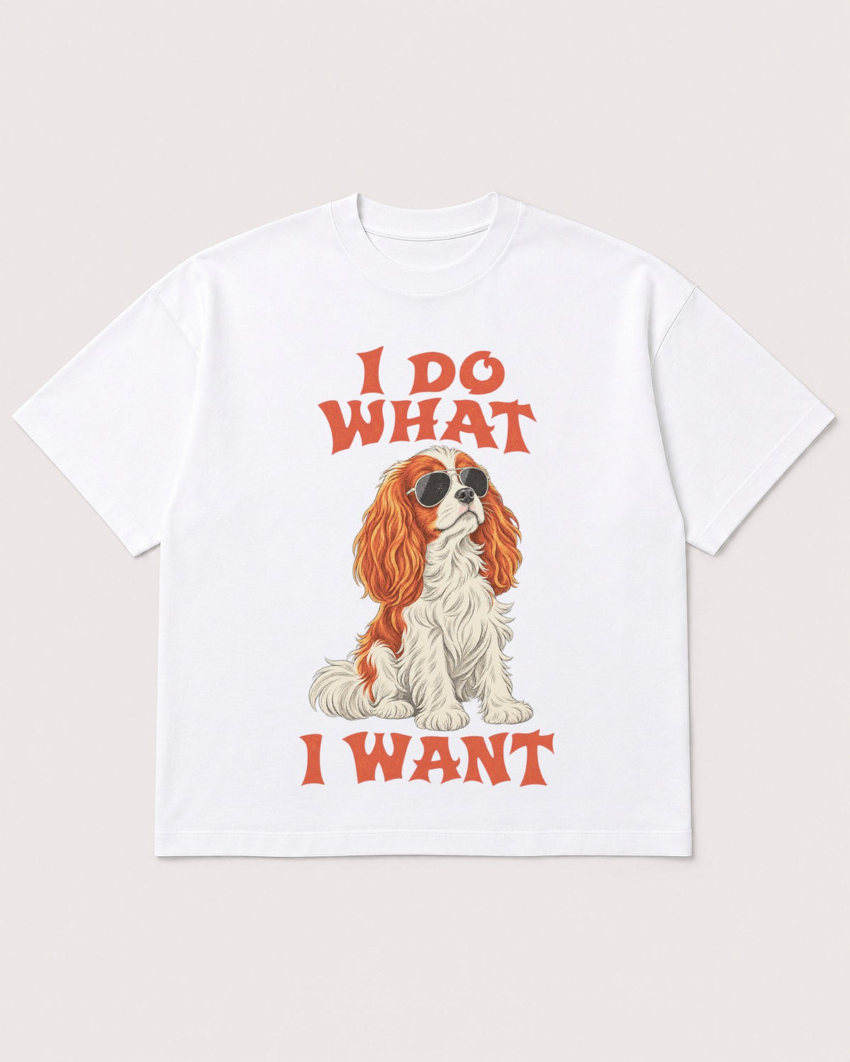 Mockup Boxy Heavyweight Tee White product