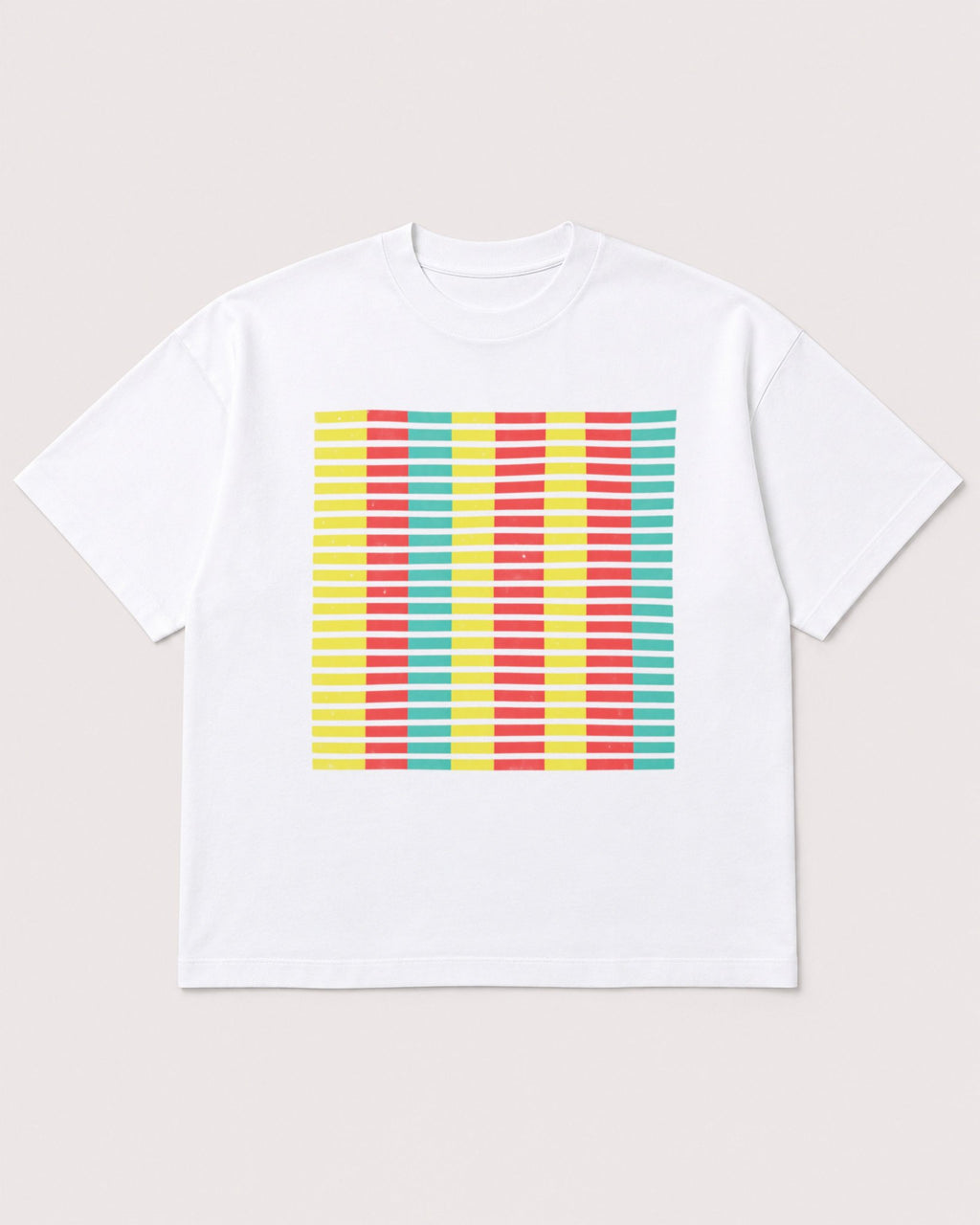 Mockup Boxy Heavyweight Tee White product