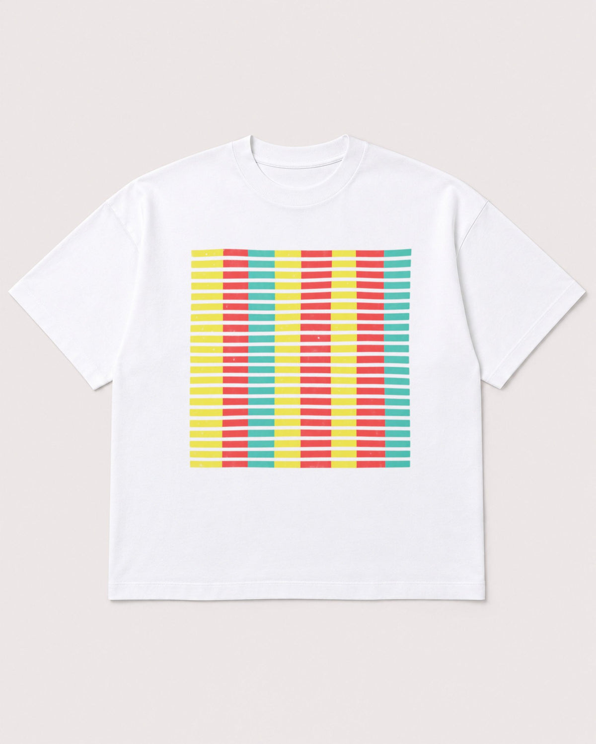 Mockup Boxy Heavyweight Tee White product