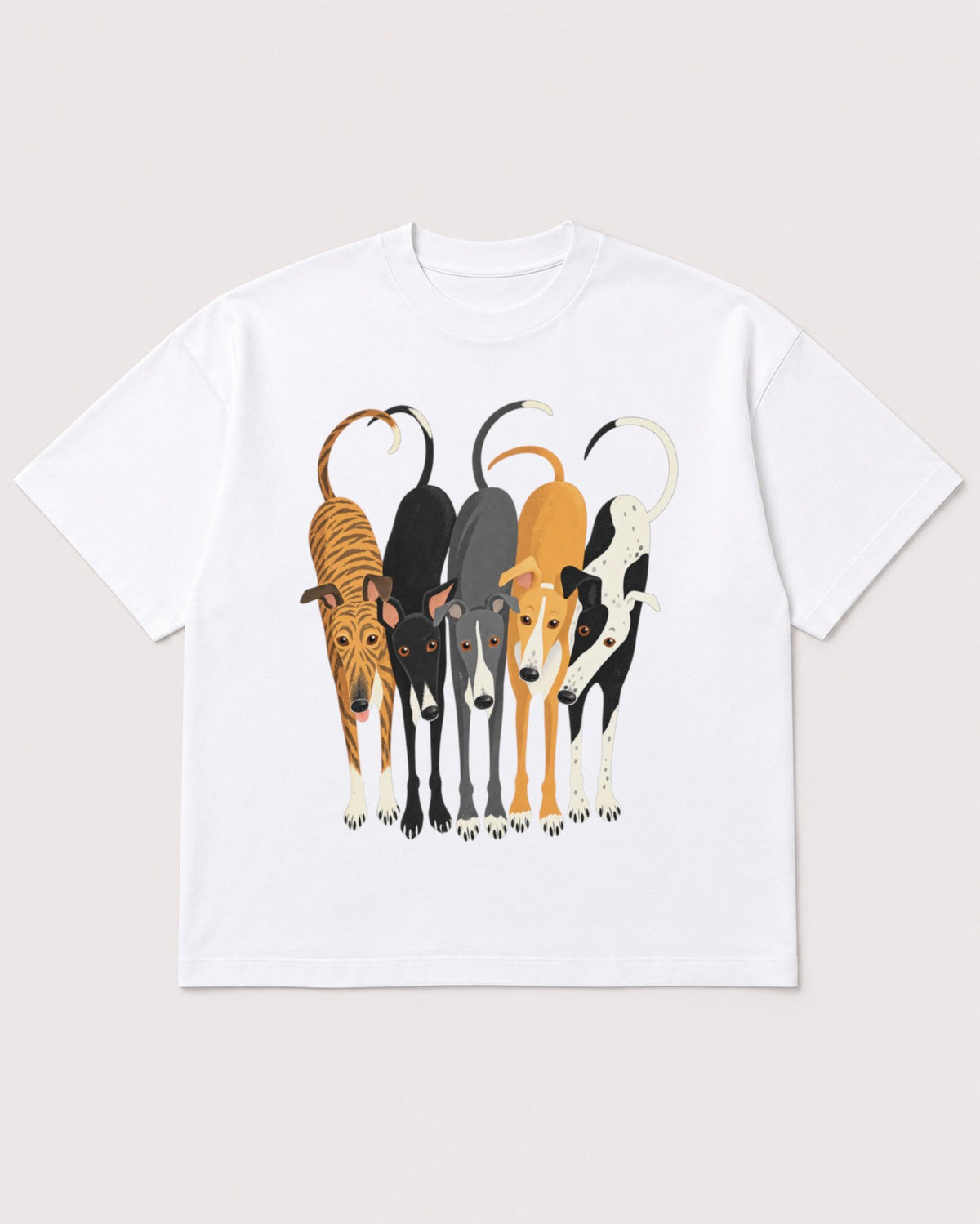 Mockup Boxy Heavyweight Tee White product