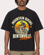 Mockup Boxy Heavyweight Tee Black male close-up 04