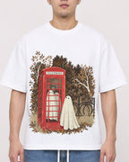 Mockup Boxy Heavyweight Tee White male close-up 13