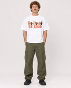 Mockup Boxy Heavyweight Tee White male full-body 09