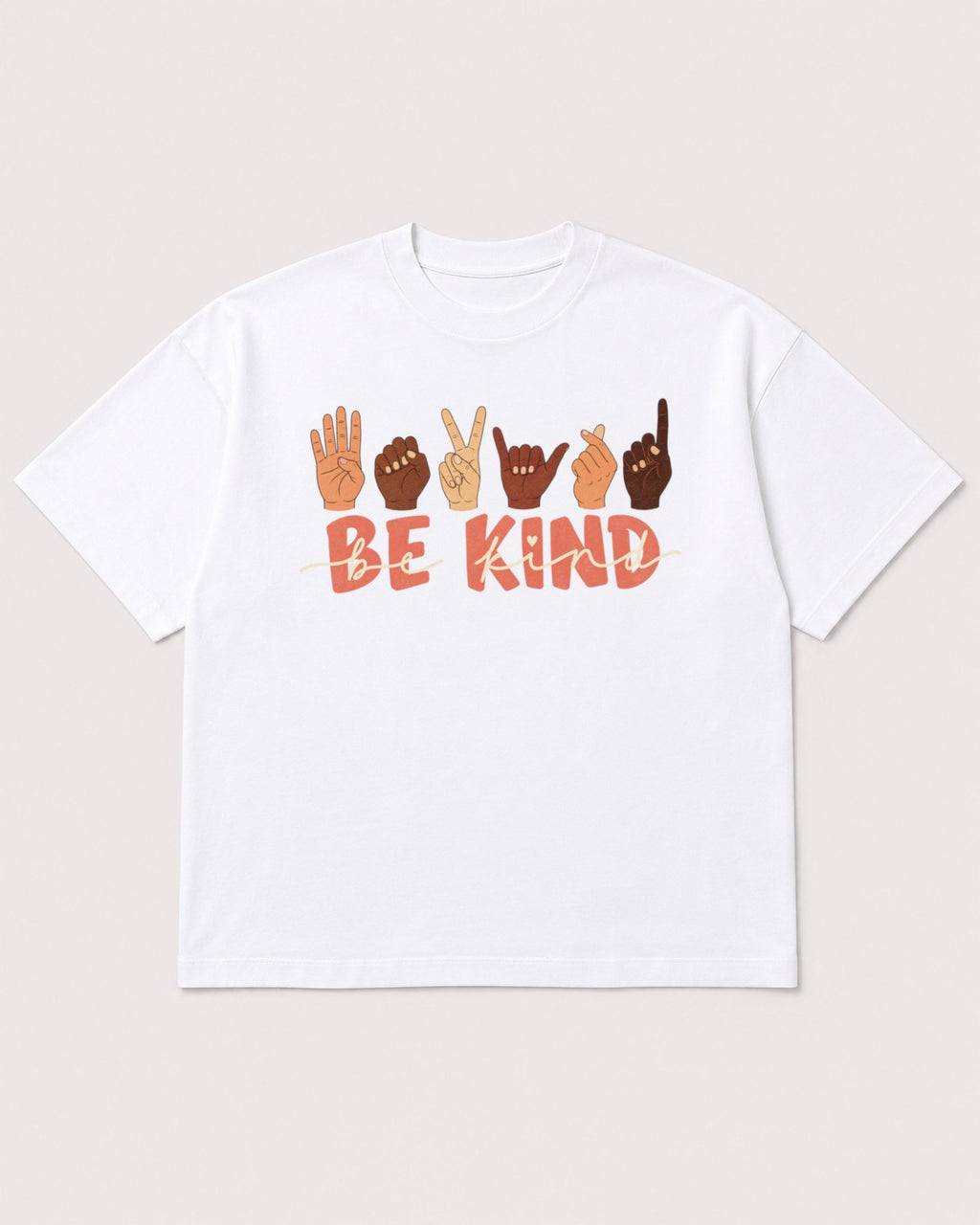 Mockup Boxy Heavyweight Tee White product