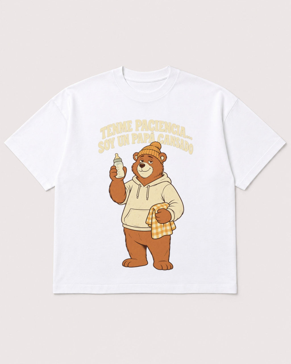 Mockup Boxy Heavyweight Tee White product