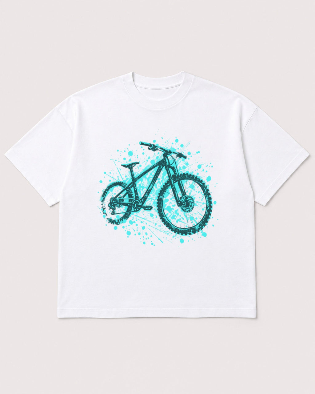 Mockup Boxy Heavyweight Tee White product