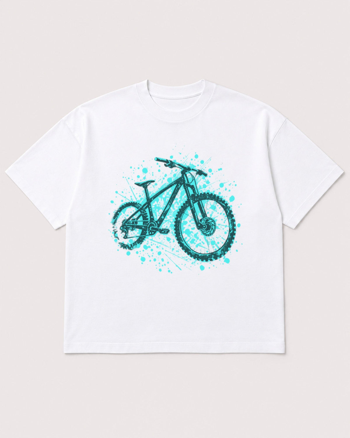Mockup Boxy Heavyweight Tee White product