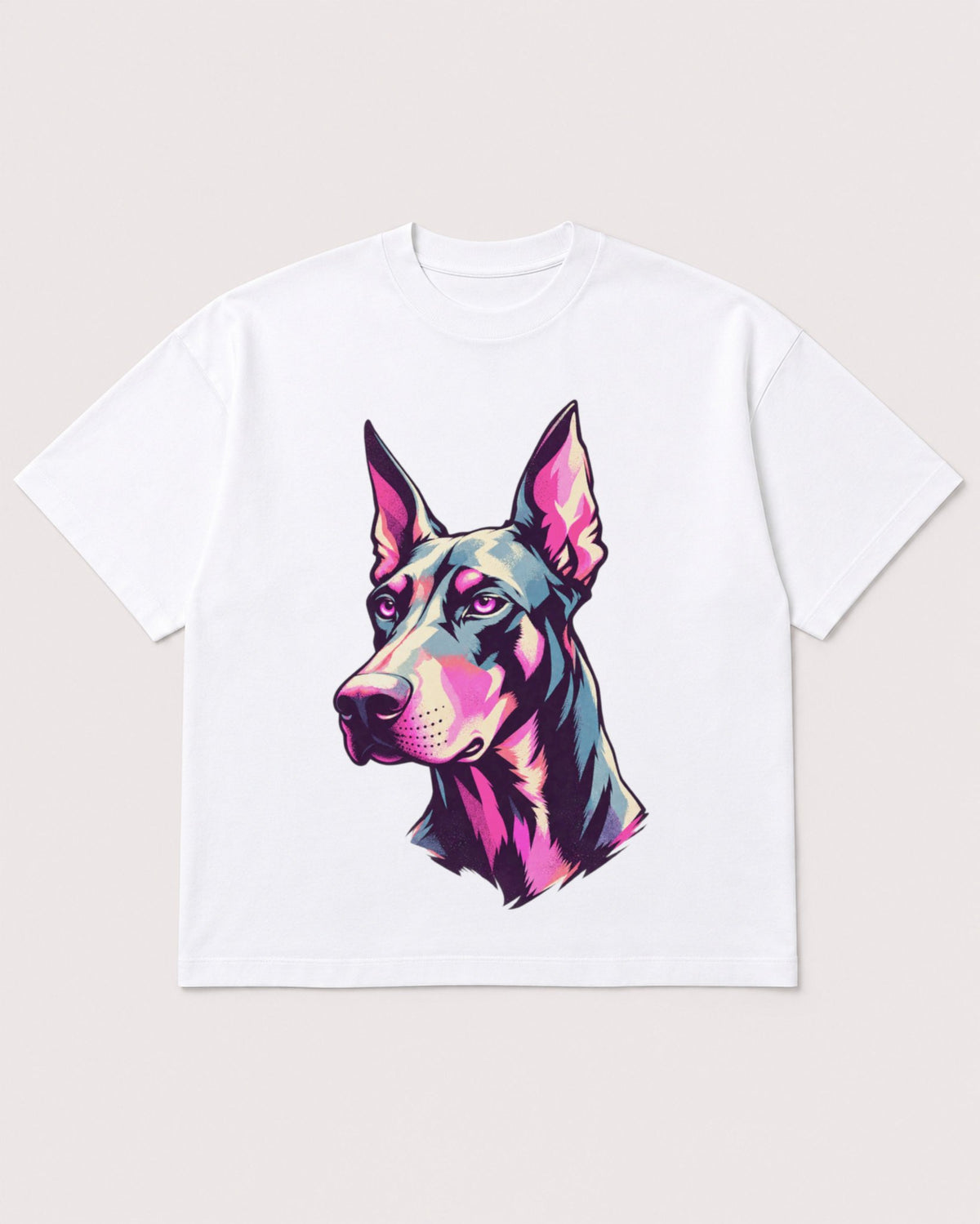 Mockup Boxy Heavyweight Tee White product