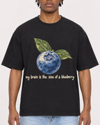 Mockup Boxy Heavyweight Tee Black male close-up 05