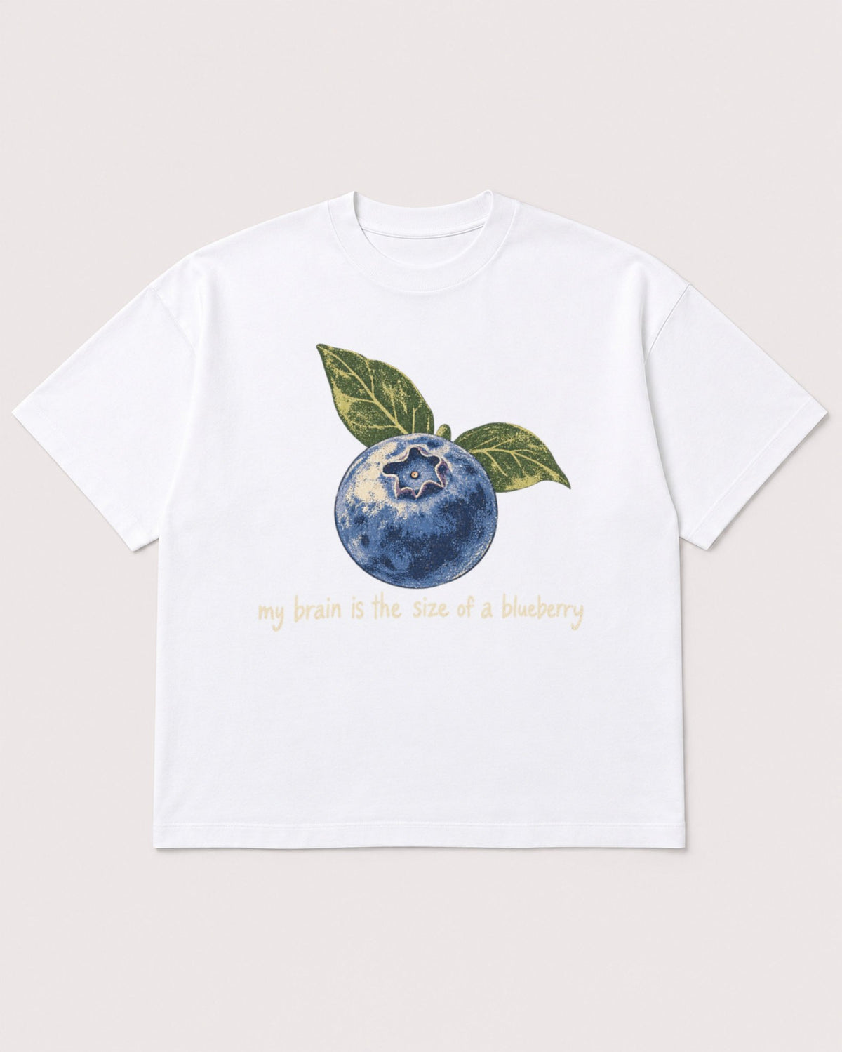 Mockup Boxy Heavyweight Tee White product