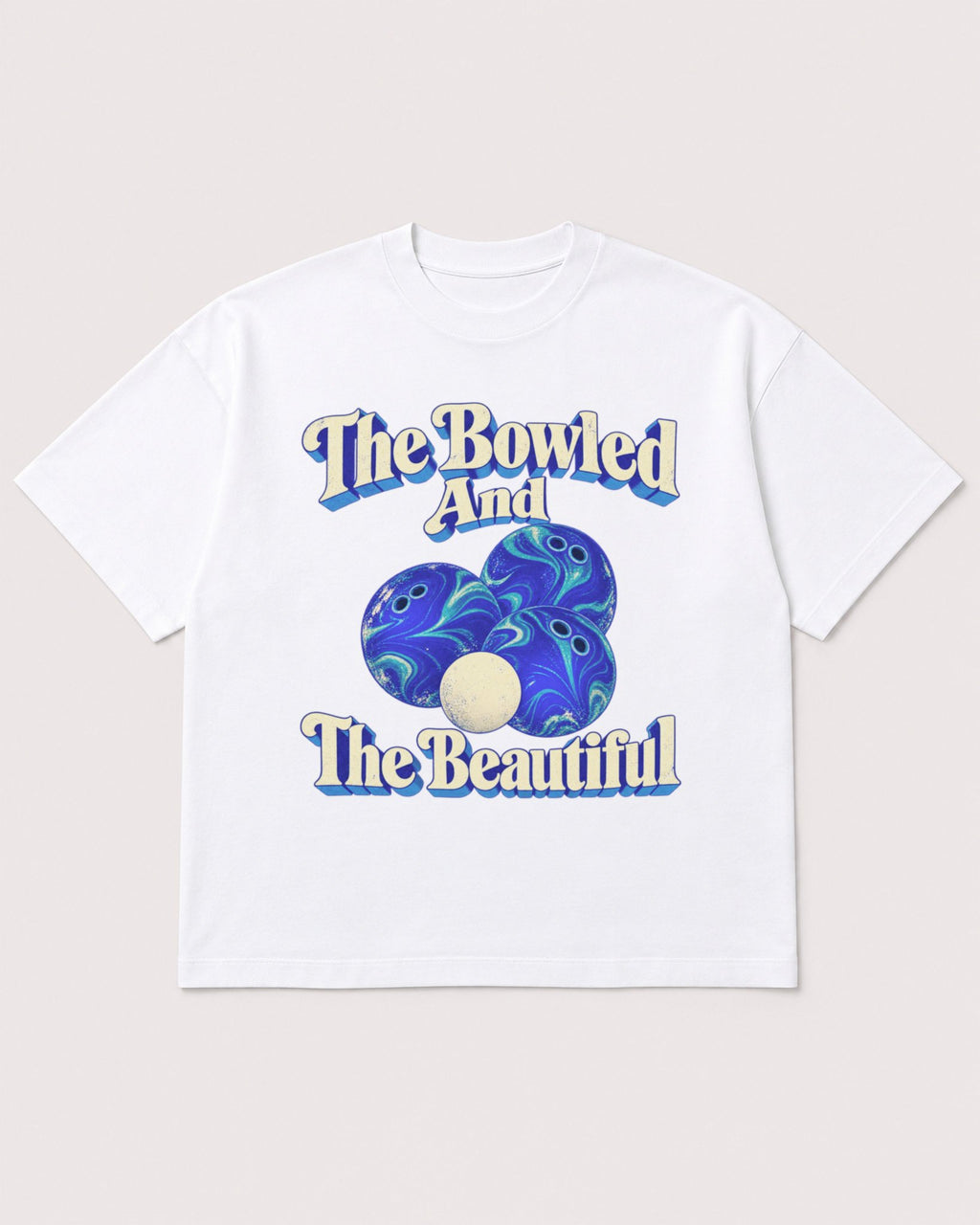 Mockup Boxy Heavyweight Tee White product