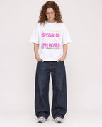 Mockup Boxy Heavyweight Tee White female full-body 09