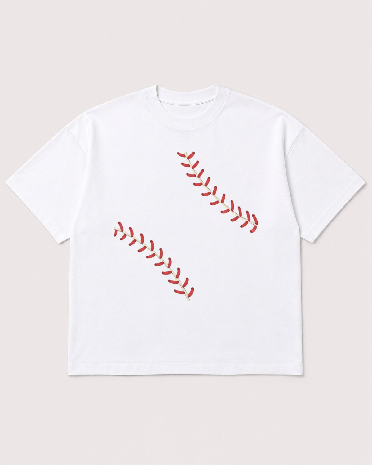 Mockup Boxy Heavyweight Tee White product