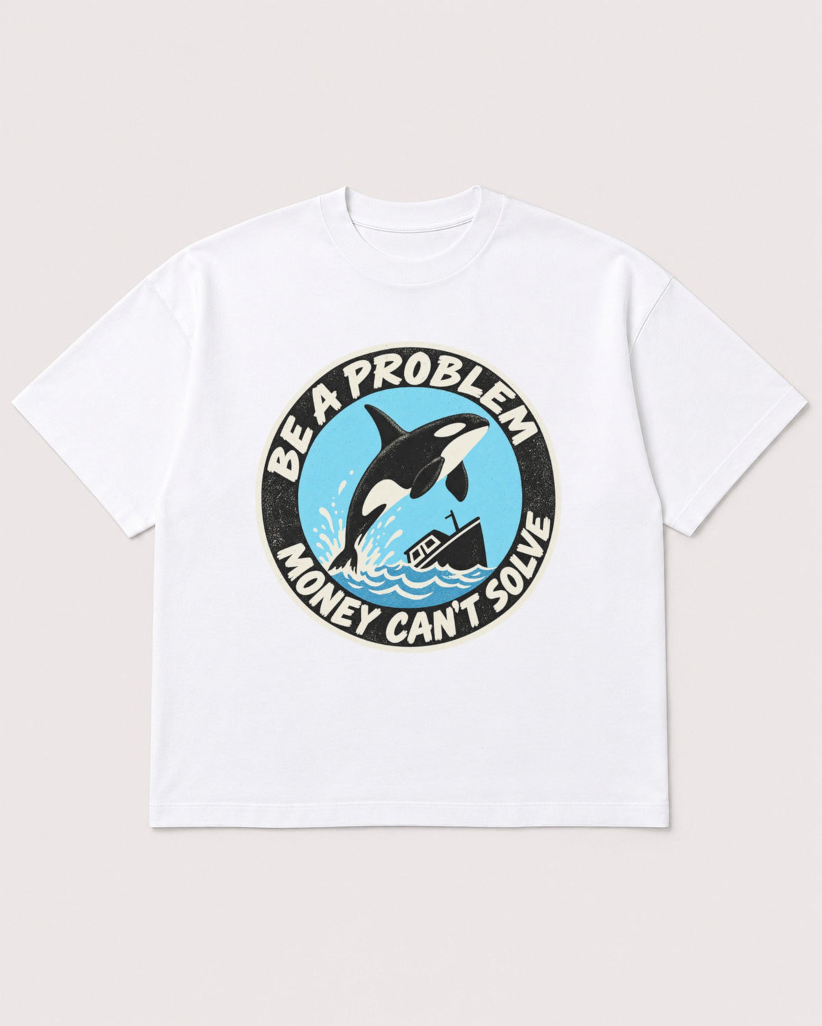 Mockup Boxy Heavyweight Tee White product