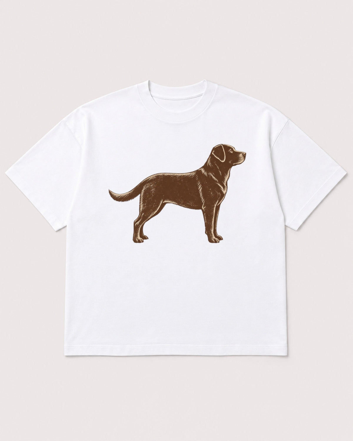 Mockup Boxy Heavyweight Tee White product