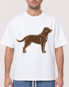 Mockup Boxy Heavyweight Tee White male close-up 08