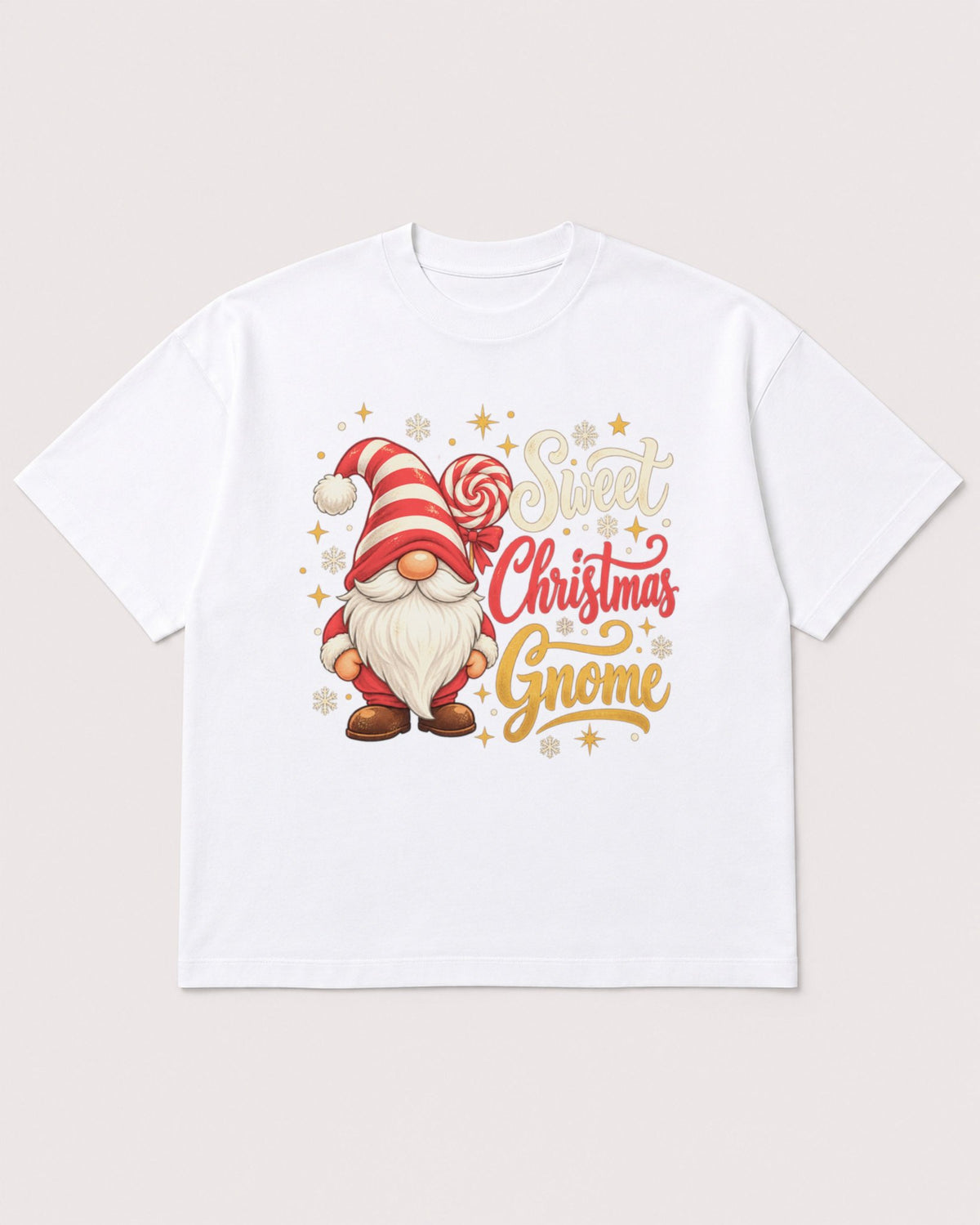 Mockup Boxy Heavyweight Tee White product