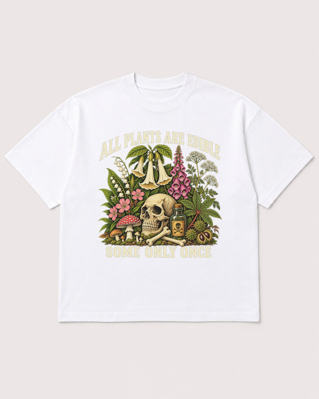 Mockup Boxy Heavyweight Tee White product