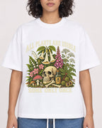 Mockup Boxy Heavyweight Tee White female close-up 26