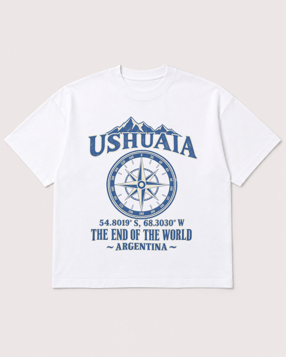 Mockup Boxy Heavyweight Tee White product