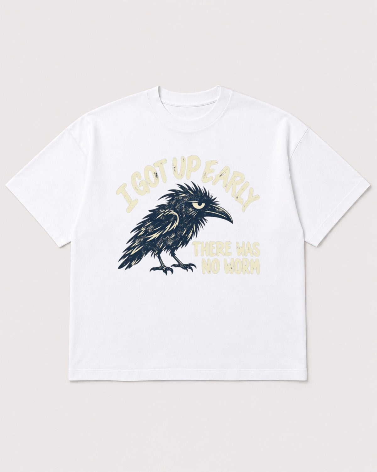 Mockup Boxy Heavyweight Tee White product