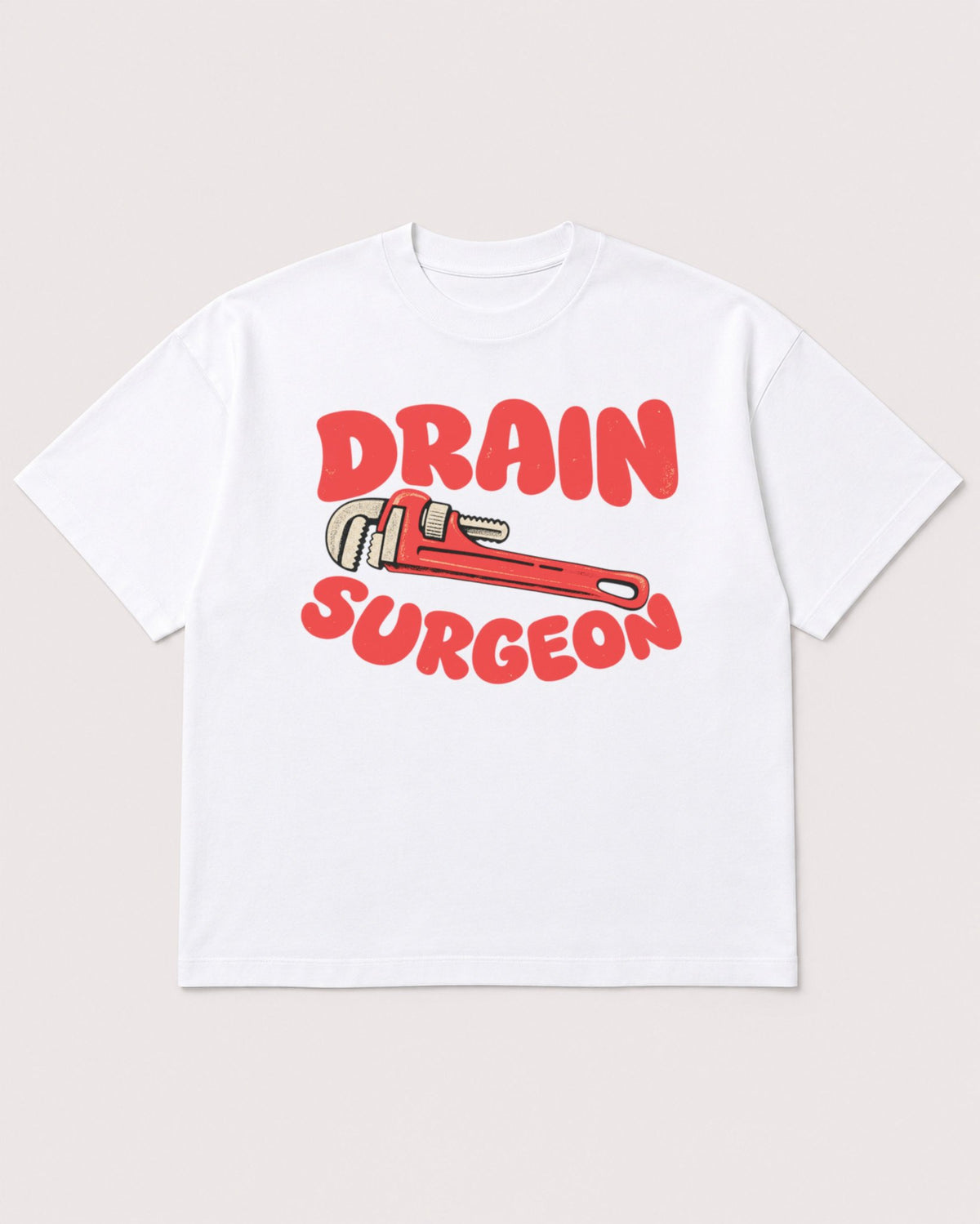Mockup Boxy Heavyweight Tee White product
