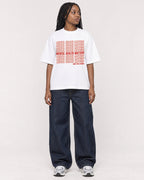 Mockup Boxy Heavyweight Tee White female full-body 04