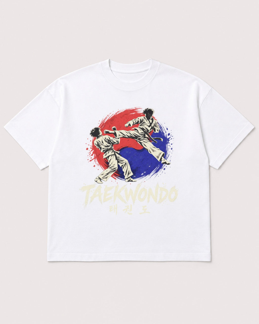 Mockup Boxy Heavyweight Tee White product