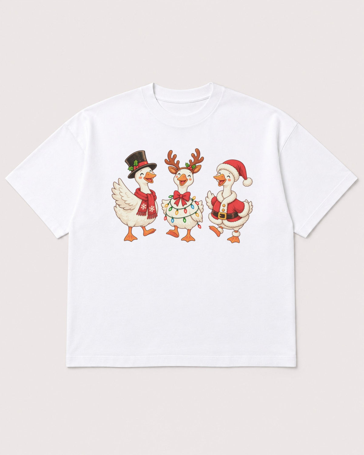 Mockup Boxy Heavyweight Tee White product