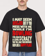 Mockup Boxy Heavyweight Tee Black male close-up 39