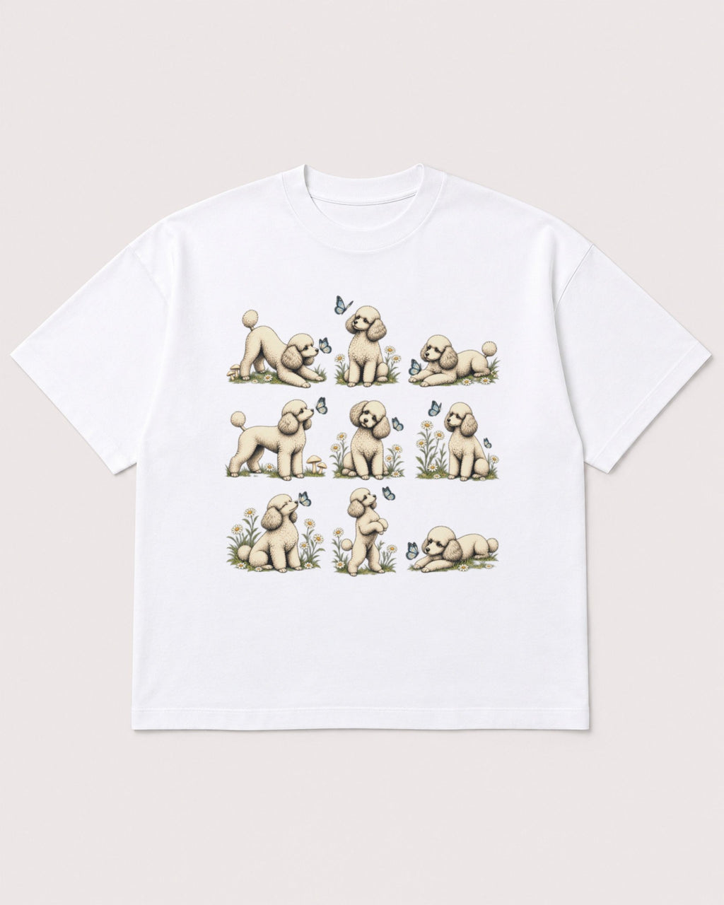 Mockup Boxy Heavyweight Tee White product