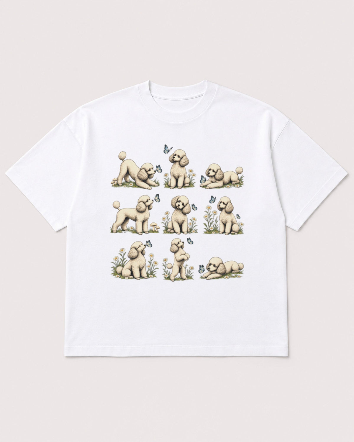Mockup Boxy Heavyweight Tee White product