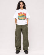 Mockup Boxy Heavyweight Tee White female full-body 07