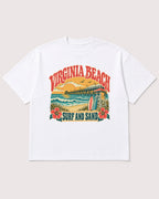 Mockup Boxy Heavyweight Tee White product