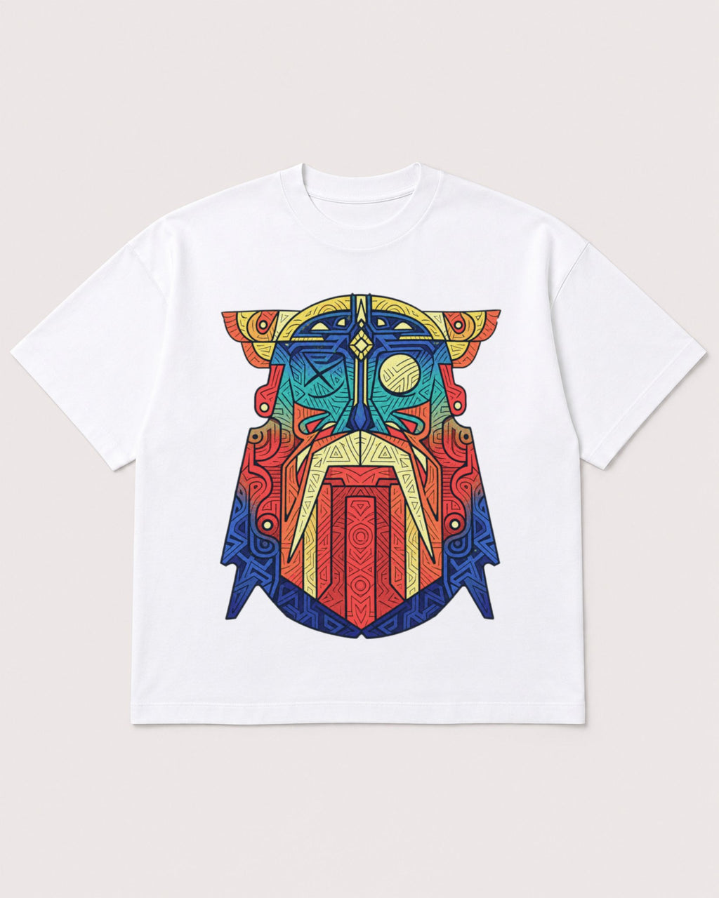 Mockup Boxy Heavyweight Tee White product