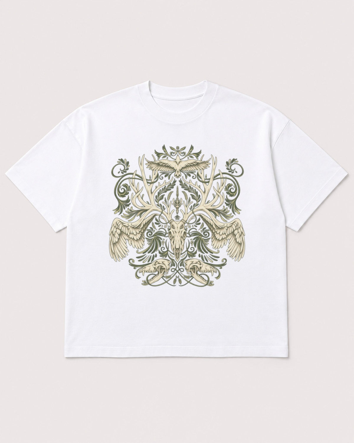 Mockup Boxy Heavyweight Tee White product