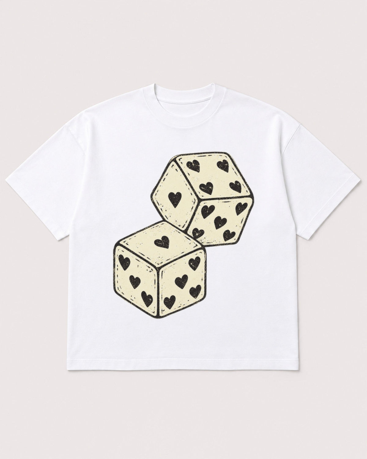 Mockup Boxy Heavyweight Tee White product